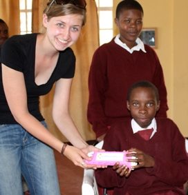 The School Fund distributes lights at Lugalo